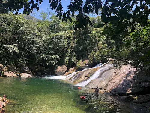 Cachoeira do Paraíso em Iguape
